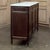 French Louis XVI Carrara Marble Top Mahogany Buffet in the Maison Jansen Style, Mid-Century For Sale - Image 14 of 18
