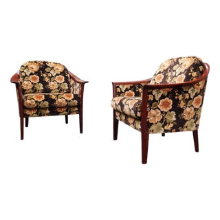 Mid-Century Modern Armchairs by Wilhelm Knoll, 1970s, Set of 2 For Sale