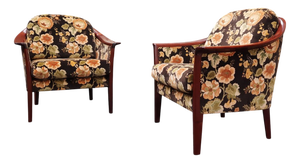 Mid-Century Modern Armchairs by Wilhelm Knoll, 1970s, Set of 2