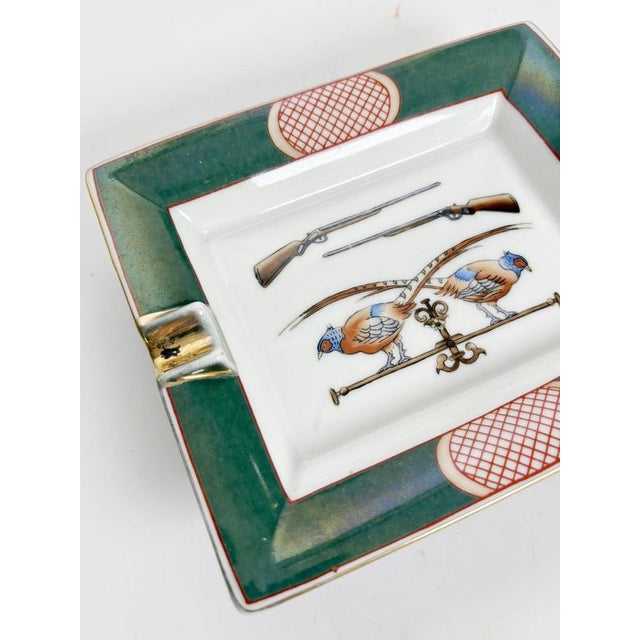 Ceramic Ashtray in the style of Hermès, France, 1970s For Sale - Image 4 of 10