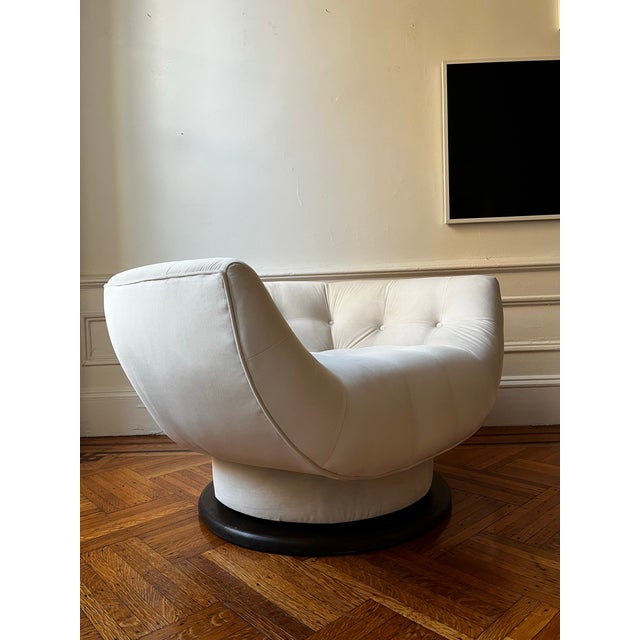 Adrian Pearsall Swivel Lounge Chair For Sale - Image 9 of 11
