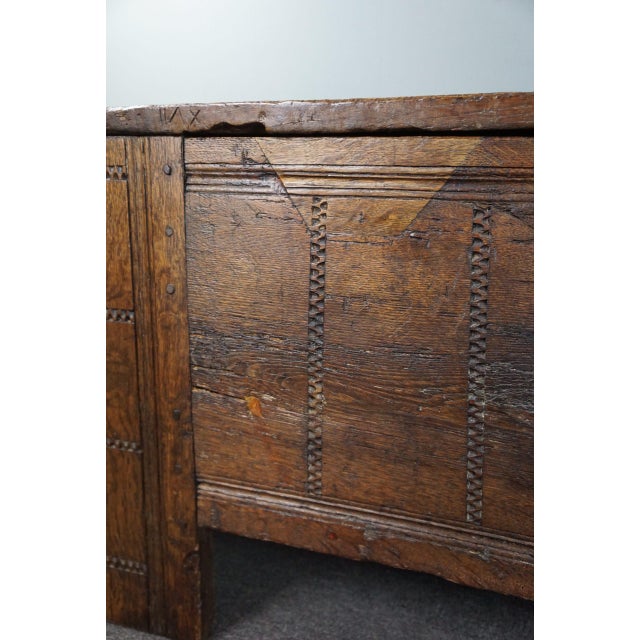 Large Vintage Oak Dresser For Sale - Image 15 of 16