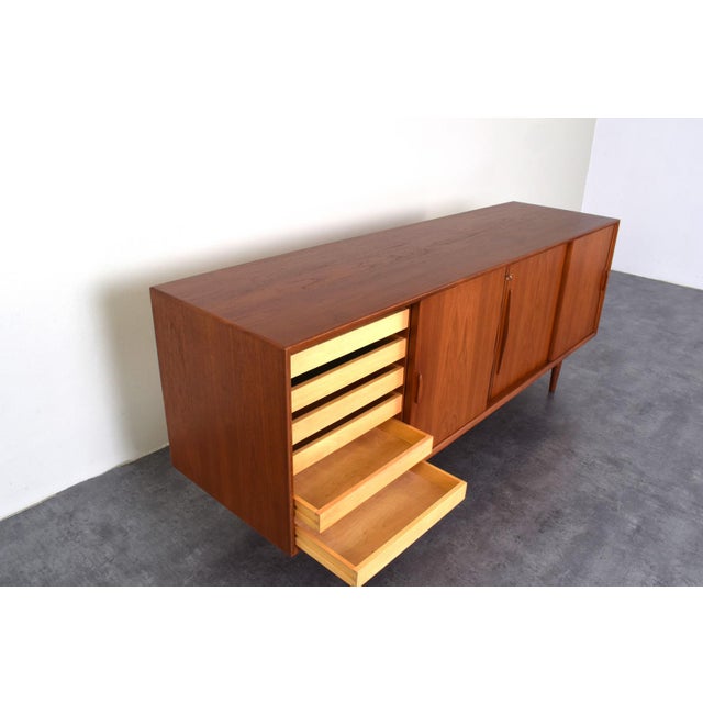 Mid-Century Modern Danish Teak Sideboard, 1960s For Sale - Image 18 of 18