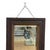 Victorian 1890s Uk Import Carved Oak Wall Mirror With Beveled Glass and Hanging Chain. For Sale In Seattle - Image 6 of 10