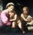 Simon Vouet, The Virgin with the Sleeping Child, Oil on Canvas For Sale - Image 6 of 7