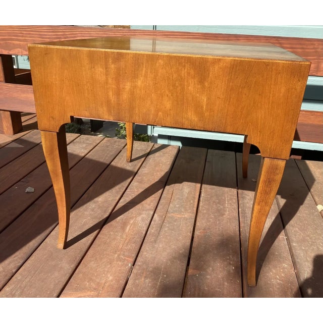 Brown Mid Century Baker End / Side Table For Sale - Image 8 of 10