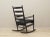 Black Vintage Danish Beech Rocking Chair, 1970s For Sale - Image 8 of 18