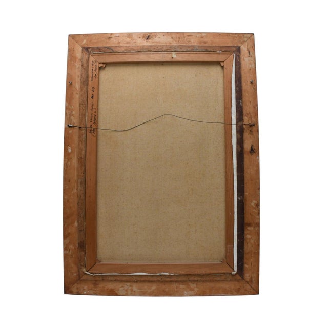 1950's Oil Portrait of Norma Carlin Kipnis by Julian Courtenay Hunt For Sale In Miami - Image 6 of 11