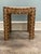 This is a beautiful handmade marquetry stool. The seat of the square stool features a beautiful cane seat detail. The...