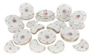 Antique Spode Dinner Service from Thomas Goode & Co, 1800s, Set of 60
