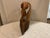1960s Siren Statue Wood Carved Signed For Sale - Image 11 of 12