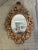 Late 19th Century Antique 38.5" Gilt Carved Wood Oval Rococo Wall Mirror For Sale - Image 5 of 12