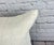 Turkish 20 x 20 Hemp Pillow Turkish Cushion Natural Grayish White Pillow Cushion Cover For Sale - Image 3 of 4