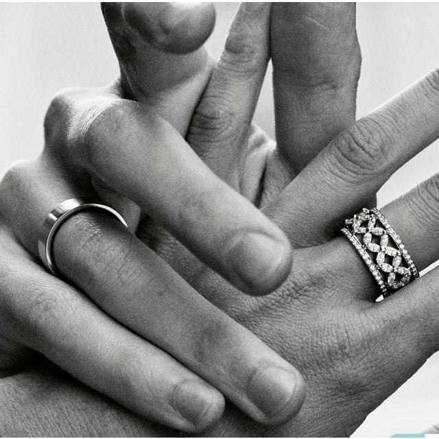 Tiffany & Co. Victoria 2.34 CTTW Diamond Band Ring, Platinum, Size 7 For Sale In Chicago - Image 6 of 8