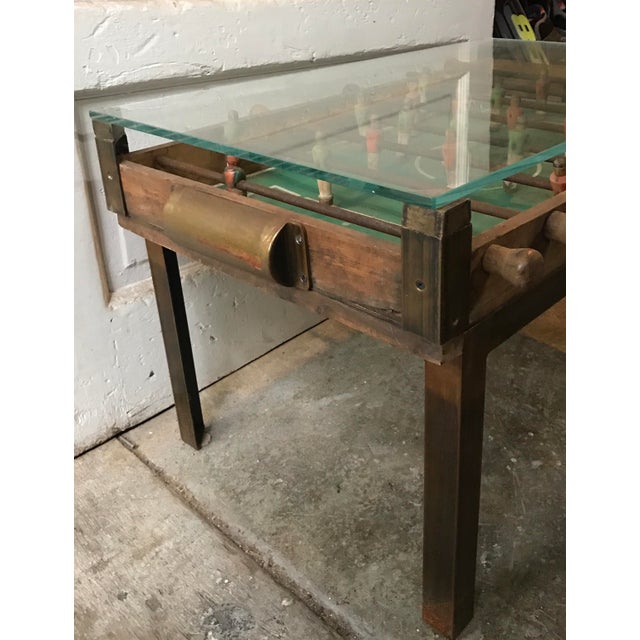 Antique Foosball Coffee Table Chairish
