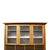 American Antique Oversized 2 Piece Oak Country Store Cabinet With Carved Pulls 20thC For Sale - Image 3 of 9