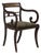 19th Century Regency Sabre-Leg Armchair For Sale