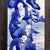Monumental Set of 4 Antique Chinese Rosewood & Blue-and-White Porcelain Plaques Featuring the 18 Arhats For Sale - Image 4 of 10