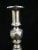1900 - 1909 Antique English Brass Beehive & Diamond 14" Candle Holder Candlesticks For Sale - Image 5 of 10