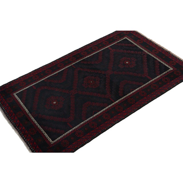 2010s Rug & Kilim’s Baluch Tribal Rug With Colorful Geometric Patterns For Sale - Image 5 of 8