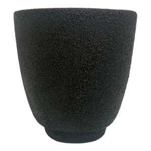 1960s Mid-Century Modern Lava Glaze Pottery Vase