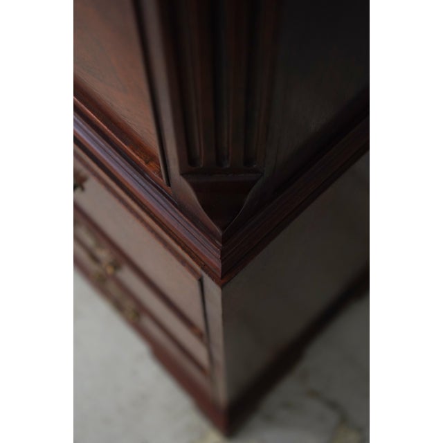 Wood Baker Chippendale Mahogany High Chest of Drawers For Sale - Image 7 of 16