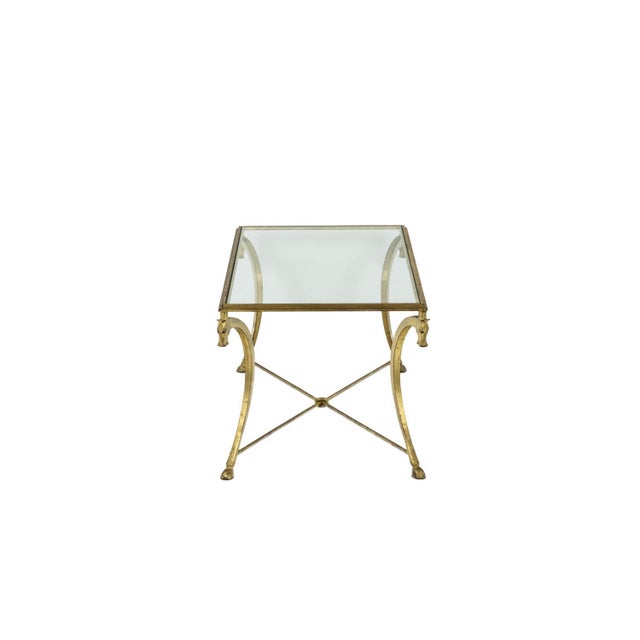 Maison Ramsay Coffee Table in Gilt Iron from Maison Ramsay, 1950s For Sale - Image 4 of 8