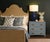 New special order item. Not vintage. The Chamberlain bed frame is crafted with a stylish rattan headboard, side rails, and...