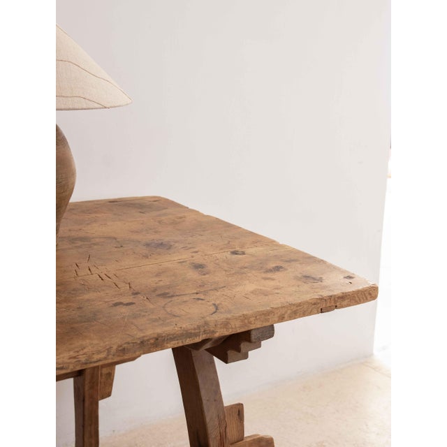 Swedish Pine Goat Table For Sale - Image 5 of 12