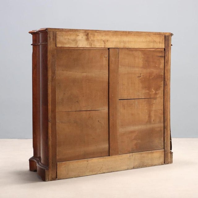 Umbertina Credenza in Walnut and Walnut Burl For Sale - Image 9 of 10