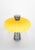 Contemporary Grenadilla Black Marble and Cadmium Yellow Cotton Table Lamp from ZAVADSKI For Sale - Image 3 of 5