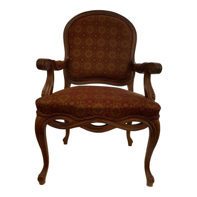 French Louis XV Style Armchair For Sale