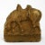 A heavy and useful pair of cast iron bookends with a design of a grazing horse without a rider. This refers to a soldier...