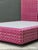 Vintage Custom Queen Platform Bed in Scalamandre “Jakarta”: For Sale - Image 9 of 12