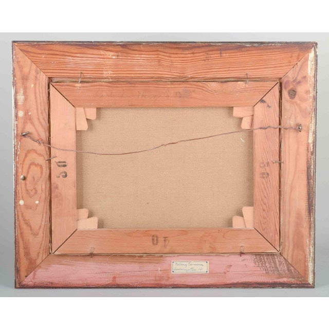 1930s Gerhard Lundberg, La Seine, Paris, Oil on Canvas, 1938 For Sale - Image 5 of 6