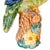 Green Large Scale Vintage Italian Majolica Ceramic Parrot Sculpture by Intrada For Sale - Image 8 of 15