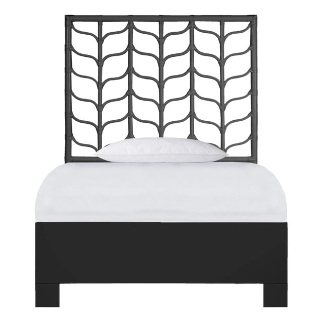 Ivy Standard Bed Twin, Black For Sale