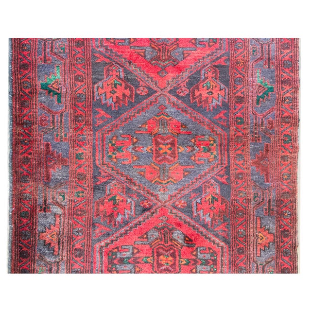 Mid 20th Century Mid-20th Century Persian Mazleghan Rug For Sale - Image 5 of 15