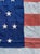 Late 19th Century Rare Antique American Flag 45 Stars Soft Wool Sewn Stars and Stripes Beautifully Faded Colors 5x8 For Sale - Image 5 of 7