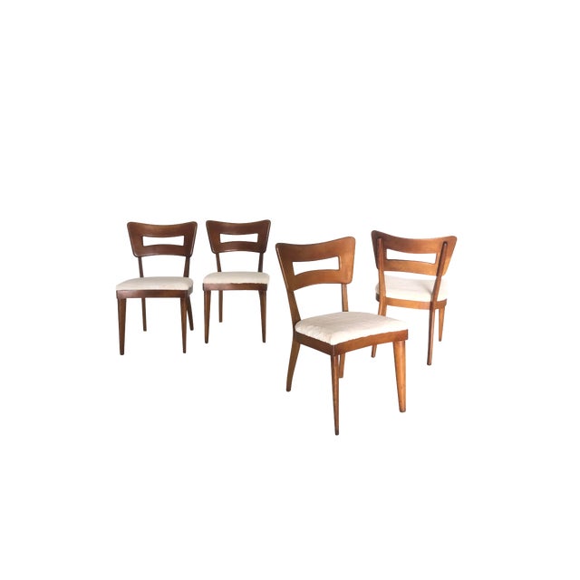 Set Of 4 Heywood Wakefield Dogbone Dining Chairs Chairish