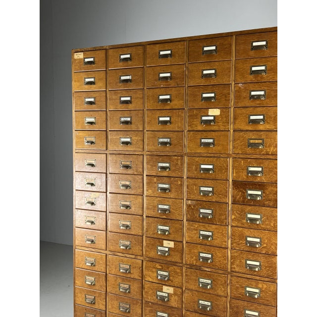 Large Vintage Pharmacy Chest of Drawers, 1960s For Sale - Image 13 of 14