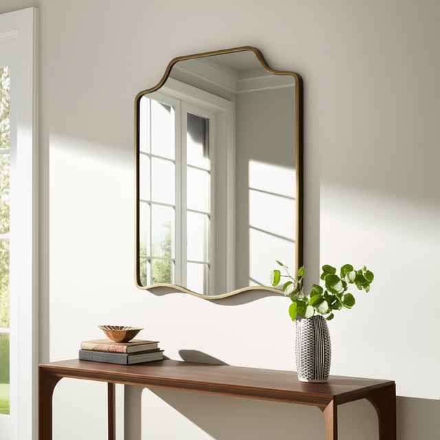 Maison Wave Mirror For Sale - Image 10 of 11