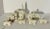 Lenox Holiday Village Porcelain Buildings and Train Cars, Seven-Piece Set For Sale - Image 10 of 12