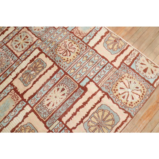 Zabihi Collection African European Influenced Deco Carpet - 8'1" x 9'10" For Sale - Image 10 of 12