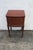 Tall Bow Front Mahogany Nightstand Side End Table 6163 For Sale - Image 4 of 15
