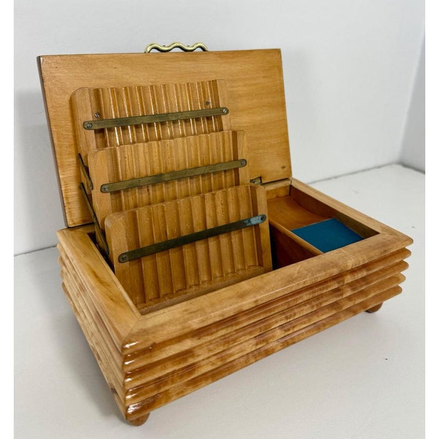 Italian Art Deco Musical Cigarette Box, 1940s For Sale - Image 6 of 10