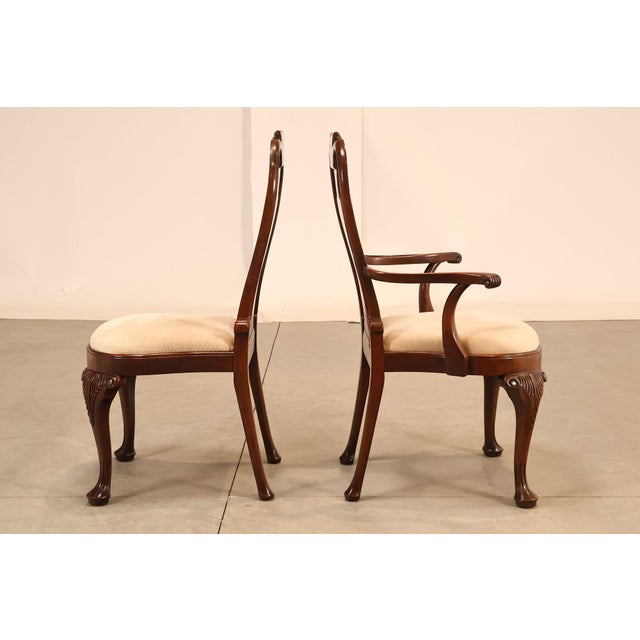 Baker Historic Charleston Reproductions Set of Eight Mahogany Dining Chairs For Sale - Image 16 of 18