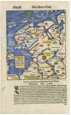 Antique Map by Seb. Münster, 1574