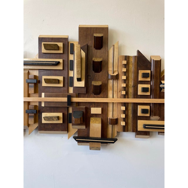 Chocolate Contemporary Brutalist Piece of Art For Sale - Image 8 of 10