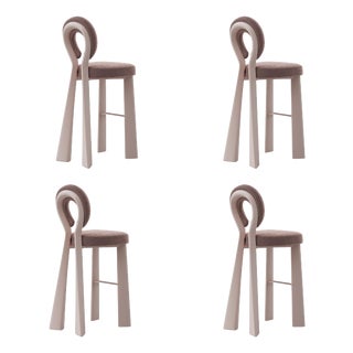 Mary Bar Chairs by Ottiu, Set of 4 For Sale